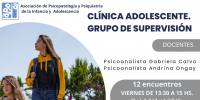 Clnica adolescente. Grupo de supervisin