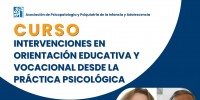 Intervenciones en Orientacin Educativa y Vocacional desde la prctica psicolgica