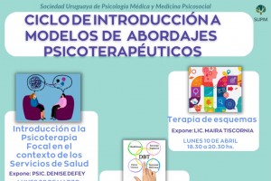 DIFUNDIMOS: CICLO DE INTRODUCCIN A MODELOS DE ABORDAJES PSICOTERAPUTICOS.